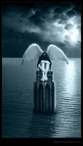 un ange triste mais pourquoi donc ??